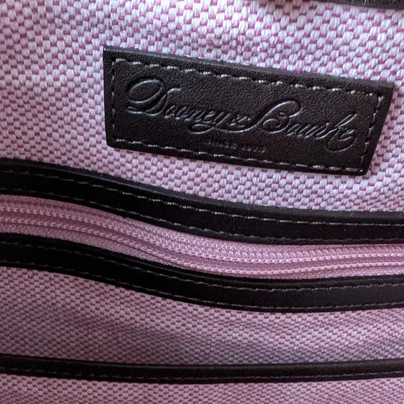 NWT Dooney and Bourke Croco Embossed Leather Green and Brown Bag - Picture 13 of 16